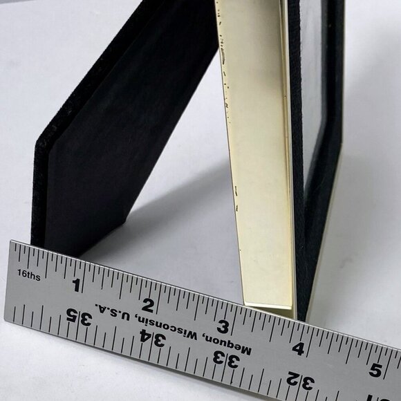 Mason Lane Silver 4x6 Photo Frame W/ Black Textured Mat - NEW - Picture 4 of 9